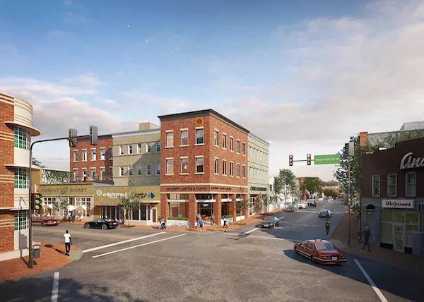 The Anacostia neighborhood surrounding Recovery Cafe DC